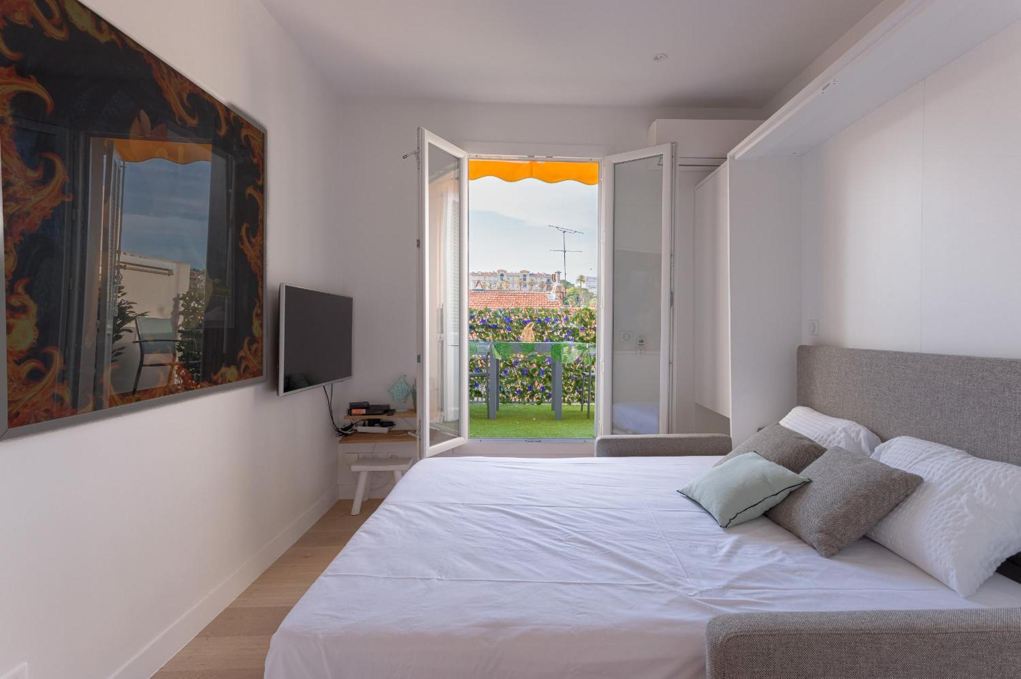 Un Ecrin Au Suquet - Studio, Clim, Balcon, Plage, Palais Des Festivals Канны Экстерьер фото